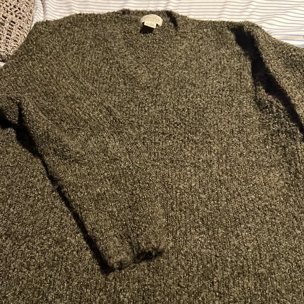 Green sweater